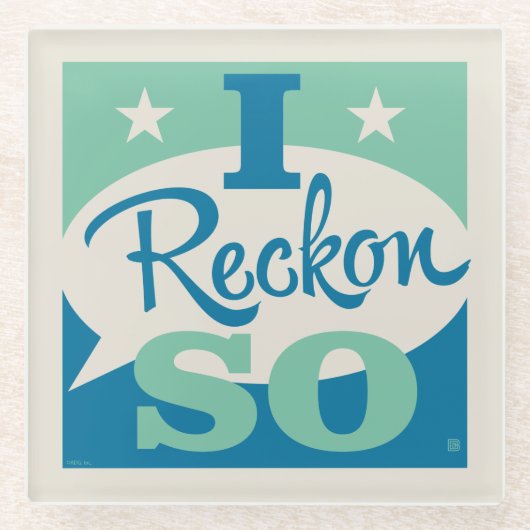 僕の考えではそう思う ガラスコースター (正面)