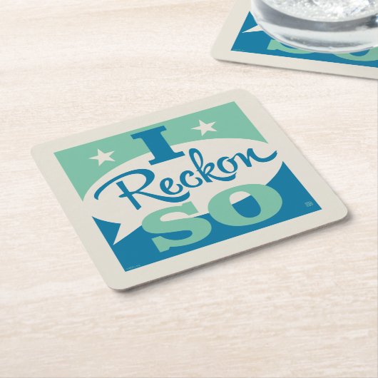 僕の考えではそう思う スクエアペーパーコースター (アングル)