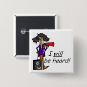 僕の耳に入る 缶バッジ (正面&裏面)