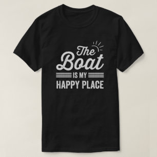 僕の船は僕の幸福の地だ Tシャツ