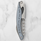 僕の花嫁の付き添い人の提案は埃っぽいブルーか ソムリエナイフ (裏面)