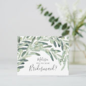 僕の花嫁はオリーブ インビテーションポストカード (スタンド正面)