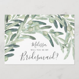 僕の花嫁はオリーブ 招待状