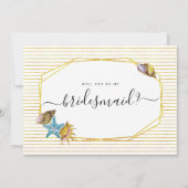 僕の花嫁は水彩貝だろう 招待状 (正面)