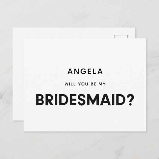 僕の花嫁モダンはミニマル野郎が貰える ポストカード (正面/裏面)