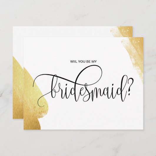 僕の花嫁モダンはミニマル野郎が貰える 招待状 (正面/裏面)