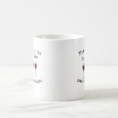 僕の行うことは酒だ コーヒーマグカップ (中央)