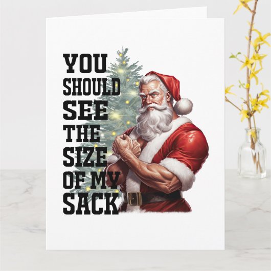 僕の袋の大きさを見るがいい カード (黄色い花)