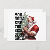 僕の袋の大きさを見るがいい シーズンポストカード (正面/裏面)