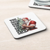 僕の袋の大きさを見ればよいが コースター (左側)