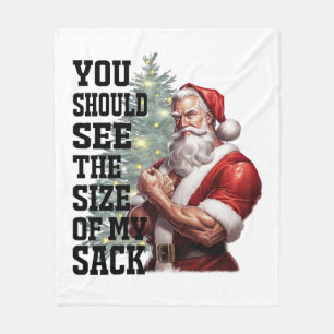 僕の袋の大きさを見ればよいが フリースブランケット