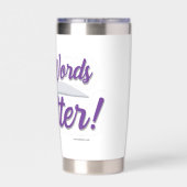 僕の言うことは励ますべき作家だ 保温保冷タンブラー (背面)