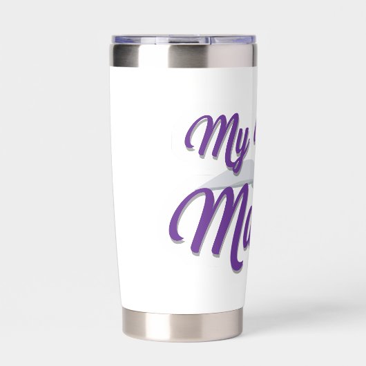 僕の言うことは励ますべき作家だ 保温保冷タンブラー (正面)