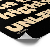 僕の言うことは間違っているかもしれないが全く当てにならなおもしろいい ポスター (角)