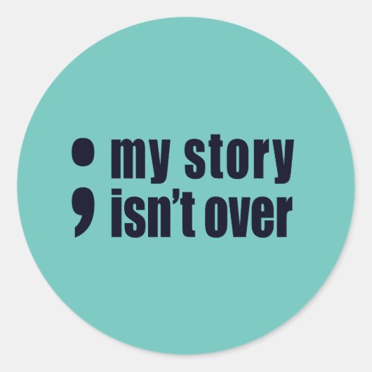 僕の話は終わらない ラウンドシール (正面)