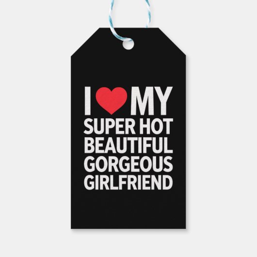 僕の超かっこいい美人でゴージャスな彼女が大好き ギフトタグ (裏面)