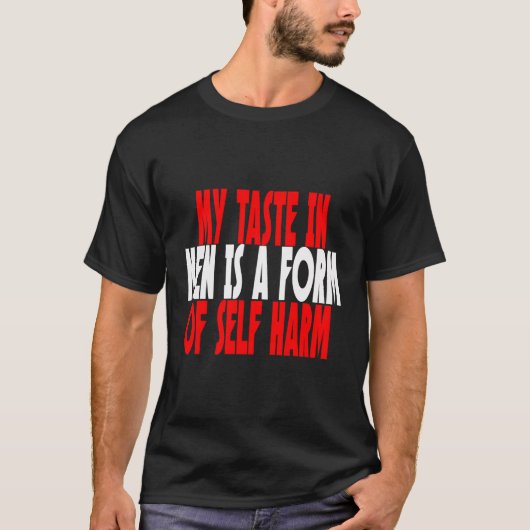 僕の趣味は自傷の型枠だ Tシャツ (正面)