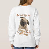 僕の軽食は君の方が好きだ スウェットシャツ (裏面)