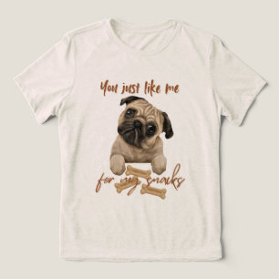 僕の軽食は君の方が好きだ トライブレンドTシャツ