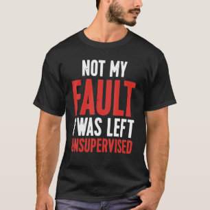 僕の過失は監視されなかっ離れた Tシャツ