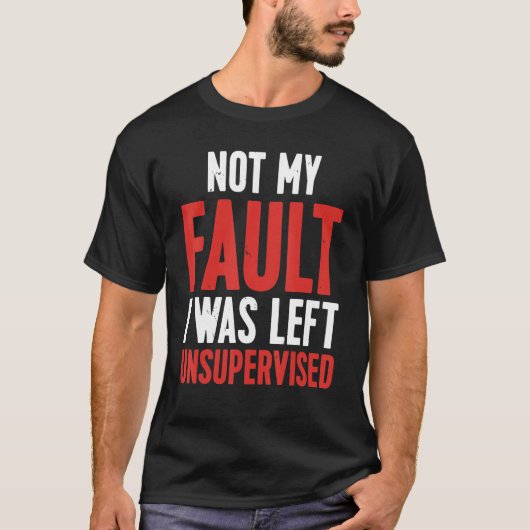僕の過失は監視されなかっ離れた Tシャツ (正面)