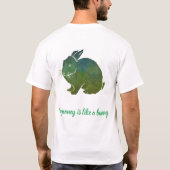 僕の金は倍になる Tシャツ (裏面)