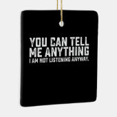 僕の非の打ち所は聞何でも言え セラミックオーナメント (右)