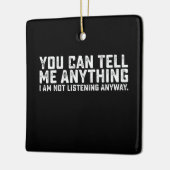 僕の非の打ち所は聞何でも言え セラミックオーナメント (左)