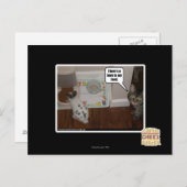 僕の食物に野うさぎがある。 ポストカード (正面/裏面)