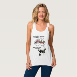 僕の馬は今季Tシャツだ タンクトップ