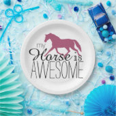 僕の馬は馬術素晴らしだ ペーパープレート (パーティー)