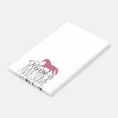 僕の馬は馬術素晴らしだ ポストイット (アングル)