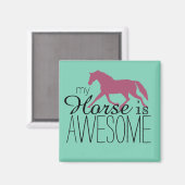 僕の馬は馬術素晴らしだ マグネット (正面/裏面)