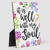 僕の魂は好い フォトプラーク (側面)