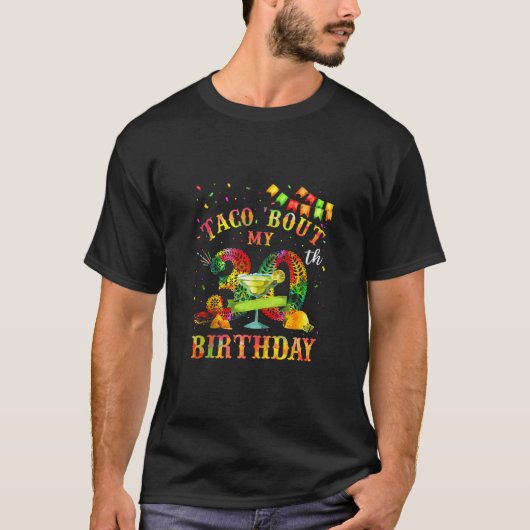 僕の30歳の誕生日シャツCinco De Maについて Tシャツ (正面)