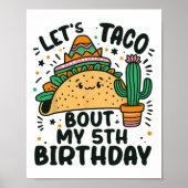 僕の5誕生日メキシコパーティーの少年について ポスター (正面)