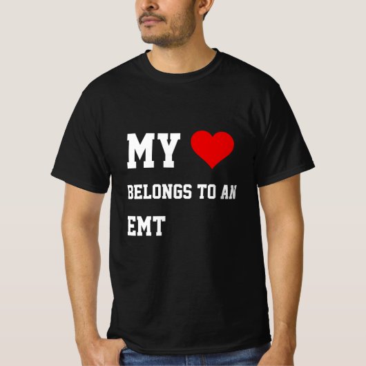 僕のTシャツはEmtだ Tシャツ (正面)