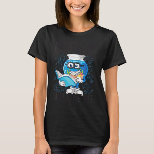 僕はおたくのジョーク一文も苦手だ Tシャツ (正面)