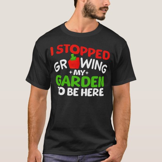 僕はここにいるために庭の世話をやめた Boys Girls Tシャツ (正面)