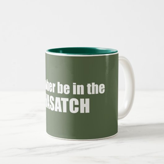 僕はどちらかと言えば抜け目がない ツートーンマグカップ (正面右)