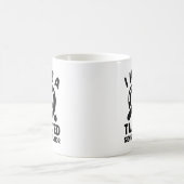 僕はねじれたユーモアのセンスがある コーヒーマグカップ (中央)