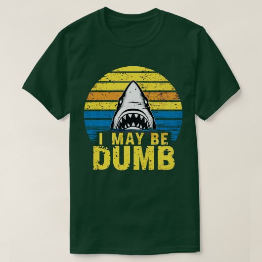 僕はばかだ Tシャツ (デザイン正面)