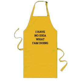 僕はアイディアが無い ロングエプロン