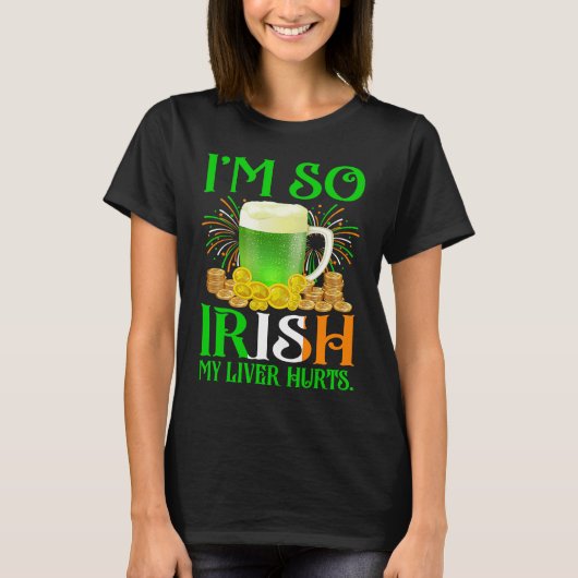 僕はアイルランド人だから肝心だ Tシャツ (正面)