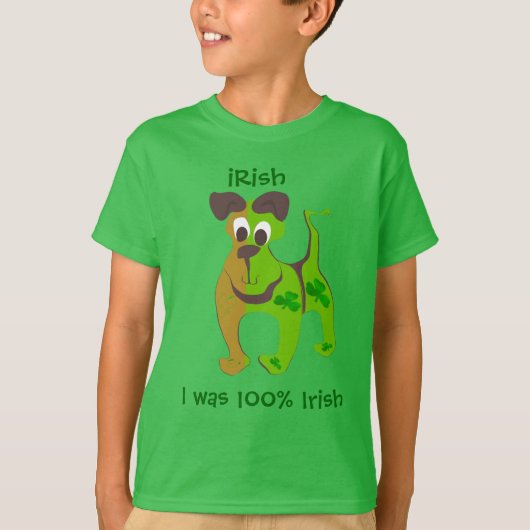 僕はアイルランド人だ Tシャツ (正面)