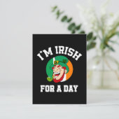 僕はアイルランド人で一日のSaint patricks day・シャムロック 出欠カード (スタンド正面)