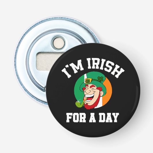 僕はアイルランド人で一日のSaint patricks day・シャムロック 栓抜き (正面)