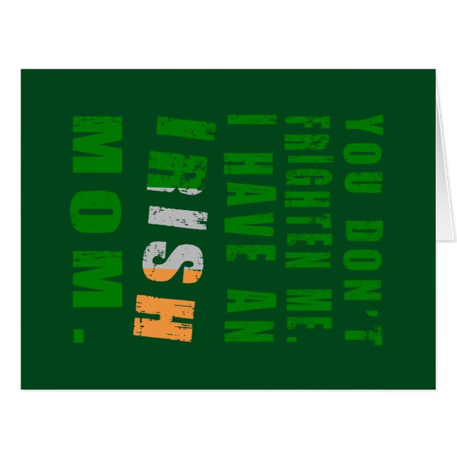 僕はアイルランド人の母を持っているのに驚かない (正面横)