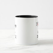 僕はアイルランド人セッターが大好きだ マグカップ (中央)