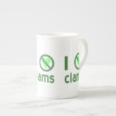 僕はアサリが大嫌いだ ボーンチャイナマグカップ (正面右)